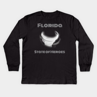 Florida State of Heroes Kids Long Sleeve T-Shirt